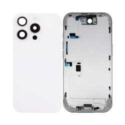 Tampa Traseira com Frame+Flex+Vibrator Apple iPhone 16 Pro Branco